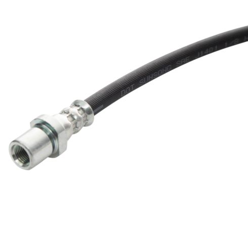 Subaru Impreza Legacy Front Driver & Passenger Side 2 Piece Brake Hose Set TRQ BLA64359 - Image 3