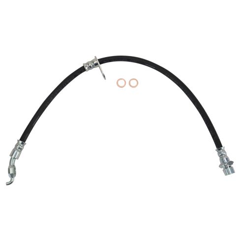 Toyota Lexus Rear Driver & Passenger Side 2 Piece Brake Hose Set TRQ BLA64367 - Image 6