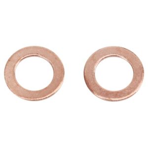 Ford Lincoln Mercury Rear Driver & Passenger Side 2 Piece Brake Hose Set TRQ BLA64370