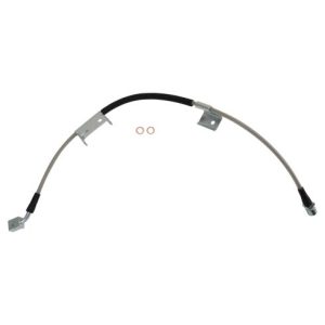 Chevrolet GMC Front Driver & Passenger Side 2 Piece Brake Hose Set TRQ Performance BLA64381