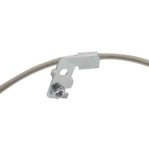 Jeep Dodge Chrysler Front Driver & Passenger Side 2 Piece Brake Hose Set TRQ Performance BLA64388