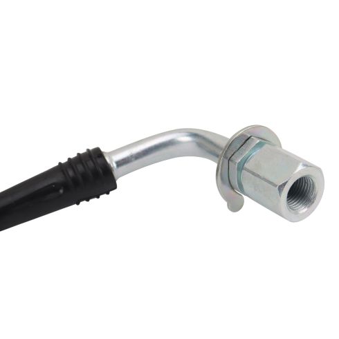 2009-12 Ford Flex Front Driver & Passenger Side 2 Piece Stainless Steel Performance Brake Hose Set TRQ Performance BLA64390 - Image 4