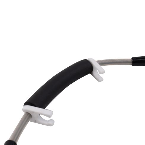 Dodge Ram VW Chrysler Rear Driver & Passenger Side 2 Piece Brake Hose Set TRQ Performance BLA64397