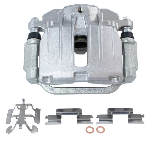 Chevrolet GMC Cadillac Rear Driver Side Brake Caliper with Mounting Bracket TRQ CLA48543 - Image 5