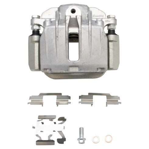 Chevrolet GMC Cadillac Rear Driver Side Brake Caliper with Mounting Bracket TRQ CLA48271 - Image 6
