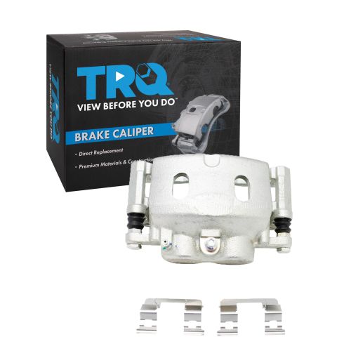 Chevrolet GMC Cadillac Front Passenger Side Brake Caliper with Mounting Bracket TRQ CLA48261 - Image 6