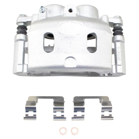 Chevrolet GMC Cadillac Front Driver Side Brake Caliper with Mounting Bracket TRQ CLA48262 - Image 5