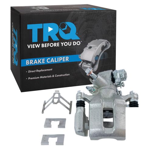 Honda Civic Acura RSX Rear Driver Side Brake Caliper with Mounting Bracket TRQ CLA48277 - Image 6