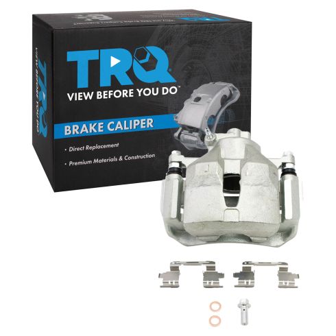 Toyota Camry Front Driver Side Brake Caliper with Mounting Bracket TRQ CLA48292 - Image 6