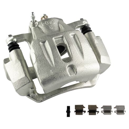 Toyota Highlander Front Passenger Side Brake Caliper with Mounting Bracket TRQ CLA39192 - Image 6