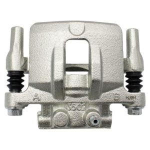 Jeep Dodge Chrysler Mitsubishi Rear Driver Side Brake Caliper with Mounting Bracket TRQ CLA37592