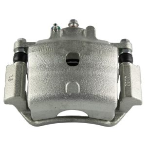 Ford Mazda Lincoln Mercury Front Passenger Side Brake Caliper with Mounting Bracket TRQ CLA37603
