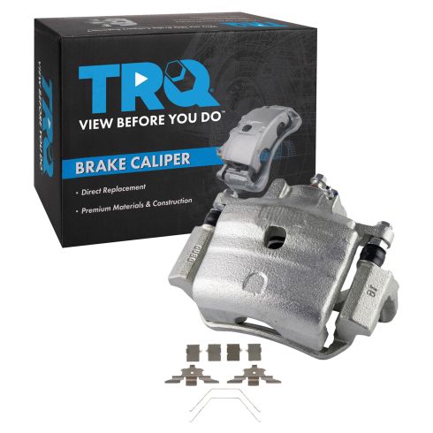 Ford Mazda Lincoln Mercury Front Passenger Side Brake Caliper with Mounting Bracket TRQ CLA37603 - Image 6