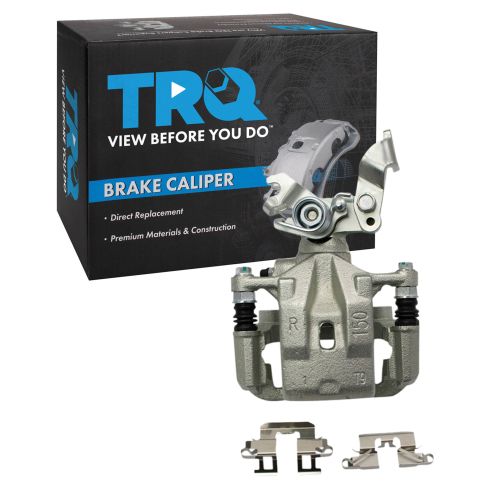 Ford Mazda Lincoln Mercury Rear Passenger Side Brake Caliper with Mounting Bracket TRQ CLA37605 - Image 6