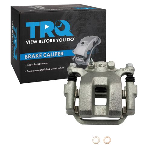 2003-08 Infiniti FX35 FX45 Rear Passenger Side Brake Caliper with Mounting Bracket TRQ CLA34585 - Image 5