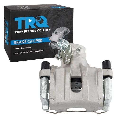 2004-08 Mazda 3 L4 2.3L Rear Driver Side Brake Caliper with Mounting Bracket TRQ CLA35129 - Image 6