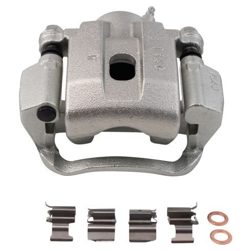 Toyota Sequoia Tundra Rear Passenger Side Brake Caliper with Mounting Bracket TRQ CLA35265 - Image 5