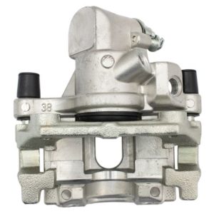 2009-13 Mazda 3 i Rear Driver Side Brake Caliper with Mounting Bracket TRQ CLA35274
