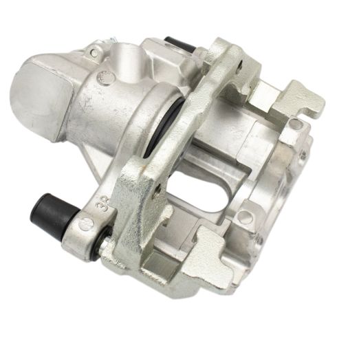 2009-13 Mazda 3 i Rear Driver Side Brake Caliper with Mounting Bracket TRQ CLA35274 - Image 2