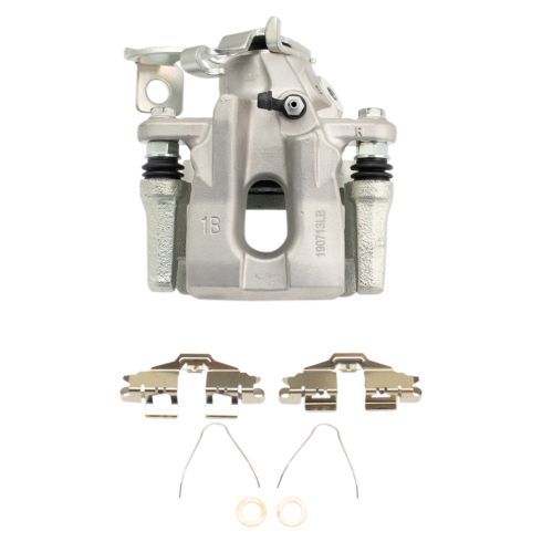 2008-15 Scion xB Rear Passenger Side Brake Caliper with Mounting Bracket TRQ CLA35307 - Image 6