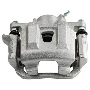 2004-10 Toyota Sienna Rear Passenger Side Brake Caliper with Mounting Bracket TRQ CLA34981