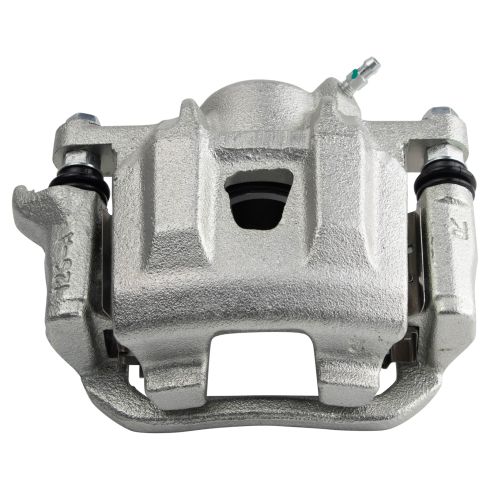 2004-10 Toyota Sienna Rear Passenger Side Brake Caliper with Mounting Bracket TRQ CLA34981