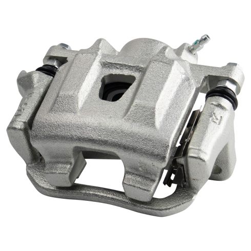 2004-10 Toyota Sienna Rear Passenger Side Brake Caliper with Mounting Bracket TRQ CLA34981 - Image 5