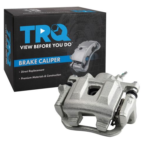 2004-10 Toyota Sienna Rear Passenger Side Brake Caliper with Mounting Bracket TRQ CLA34981 - Image 6