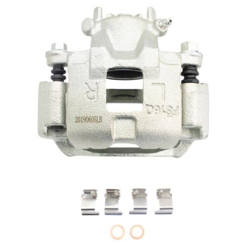 Mitsubishi Lancer Front Driver Side Brake Caliper with Mounting Bracket TRQ CLA34989 - Image 6