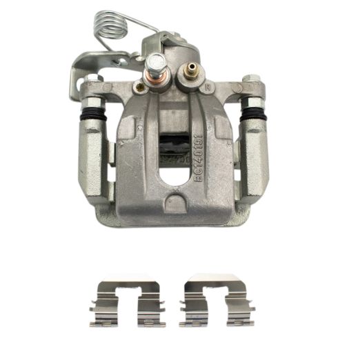 Hyundai Elantra Elantra Coupe Rear Passenger Side Brake Caliper with Mounting Bracket TRQ CLA34992 - Image 6