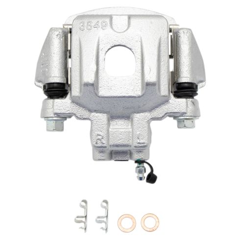 Toyota Highlander Rear Driver Side Brake Caliper with Mounting Bracket TRQ CLA35062 - Image 6