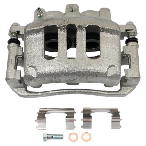 Ford Lincoln Mercury Front Driver Side Brake Caliper with Mounting Bracket TRQ CLA31853 - Image 6