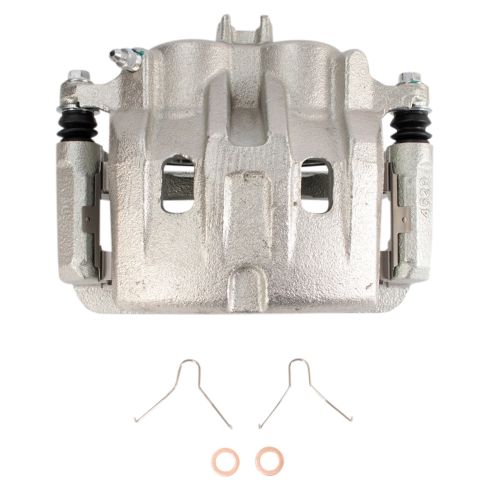2003-06 Acura MDX Front Passenger Side Brake Caliper with Mounting Bracket TRQ CLA31896 - Image 5