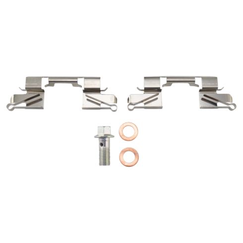 Nissan Frontier Pathfinder Xterra Front Driver Side Brake Caliper with Mounting Bracket TRQ CLA31904
