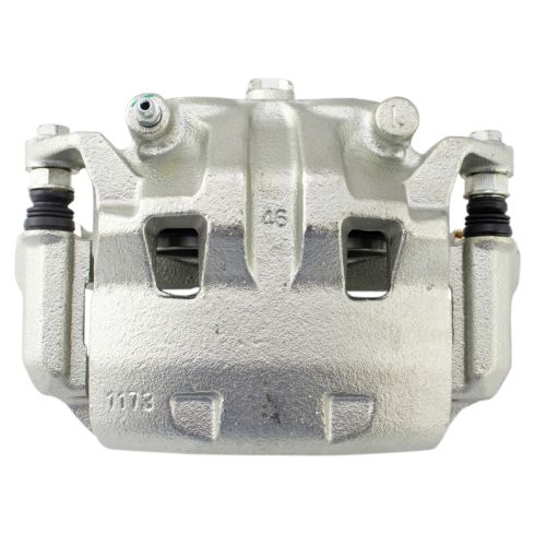 Nissan Frontier Pathfinder Xterra Front Driver Side Brake Caliper with Mounting Bracket TRQ CLA31904 - Image 2
