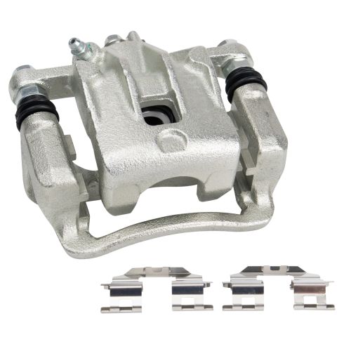 2010-13 Kia Soul Rear Driver Side Brake Caliper with Mounting Bracket TRQ CLA31924 - Image 6