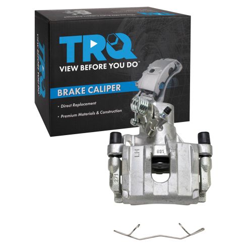 2012-18 Ford Focus Rear Driver Side Brake Caliper with Mounting Bracket TRQ CLA31925 - Image 6