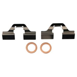 VW Audi Rear Passenger Side Brake Caliper with Mounting Bracket TRQ CLA46874