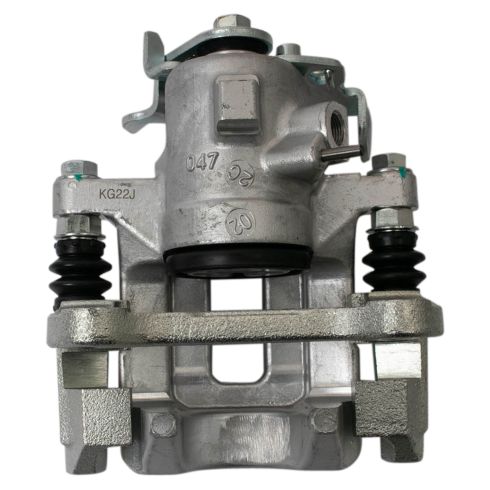 VW Audi Rear Passenger Side Brake Caliper with Mounting Bracket TRQ CLA46874 - Image 3