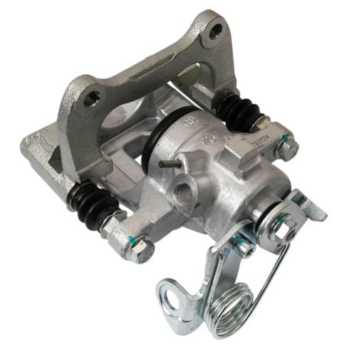 VW Audi Rear Passenger Side Brake Caliper with Mounting Bracket TRQ CLA46874 - Image 4