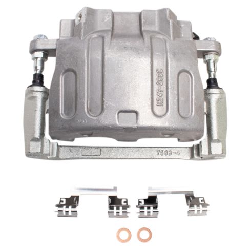 2005-07 Ford Mercury Front Driver Side Brake Caliper with Mounting Bracket TRQ CLA46967 - Image 5
