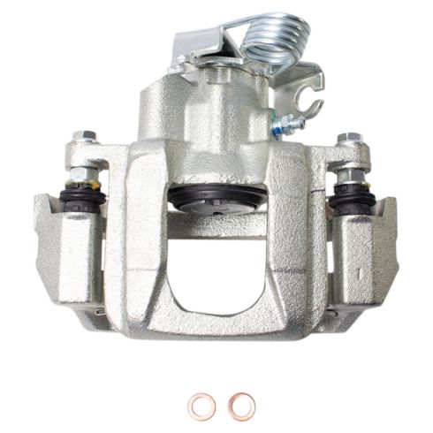 Ford Flex Taurus Lincoln MKS Rear Passenger Side Brake Caliper with Mounting Bracket TRQ CLA46974 - Image 5