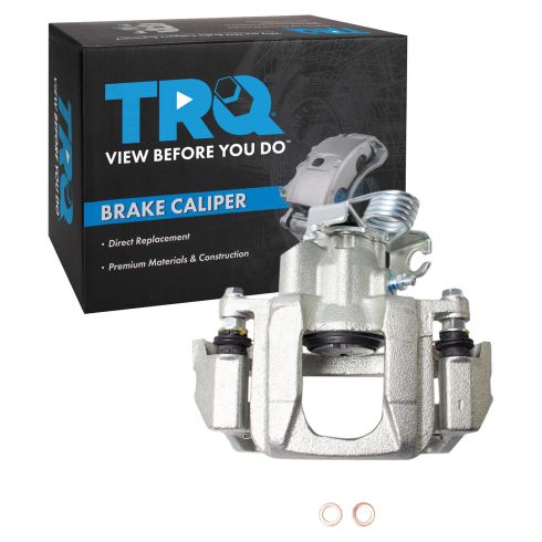 Ford Flex Taurus Lincoln MKS Rear Passenger Side Brake Caliper with Mounting Bracket TRQ CLA46974 - Image 6