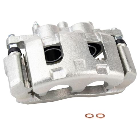 Chevrolet Buick Cadillac Front Passenger Side Brake Caliper with Mounting Bracket TRQ CLA46983 - Image 6