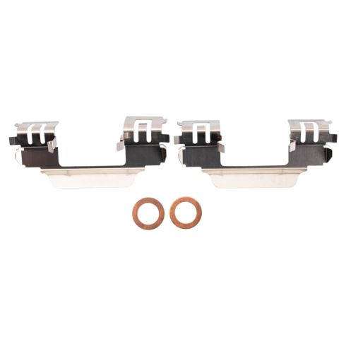 2004-09 Cadillac SRX Rear Passenger Side Brake Caliper with Mounting Bracket TRQ CLA47027 - Image 5