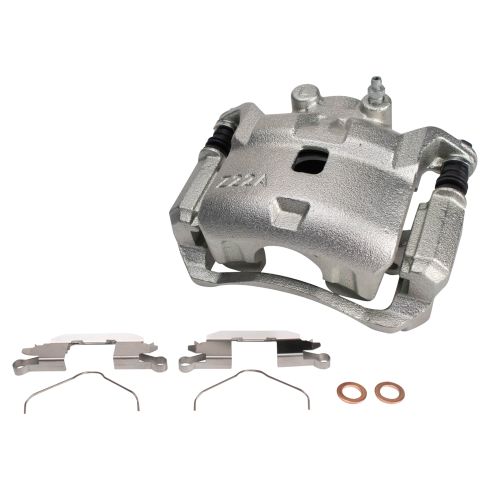 Nissan Versa Versa Note Front Driver Side Brake Caliper with Mounting Bracket TRQ CLA47105 - Image 6