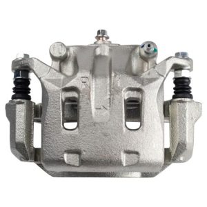 2008-12 Nissan Pathfinder V8 5.6L Front Passenger Side Brake Caliper with Mounting Bracket TRQ CLA47178