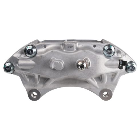 2004-05 Subaru Impreza WRX STI H4 2.5L Turbo Front Driver Side Brake Caliper with Mounting Bracket TRQ CLA47199