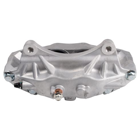 2004-05 Subaru Impreza WRX STI H4 2.5L Turbo Front Driver Side Brake Caliper with Mounting Bracket TRQ CLA47199 - Image 3