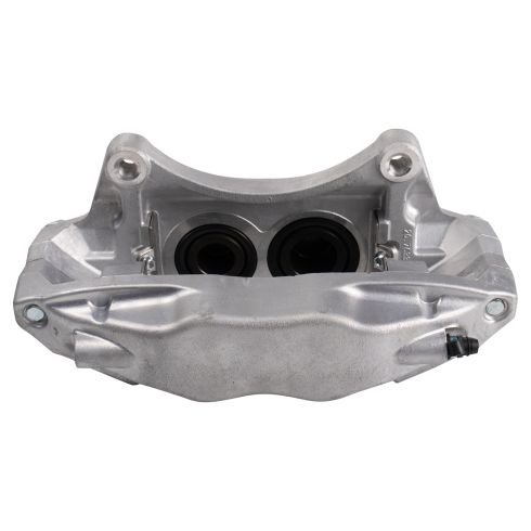 2004-05 Subaru Impreza WRX STI H4 2.5L Turbo Front Driver Side Brake Caliper with Mounting Bracket TRQ CLA47199 - Image 4